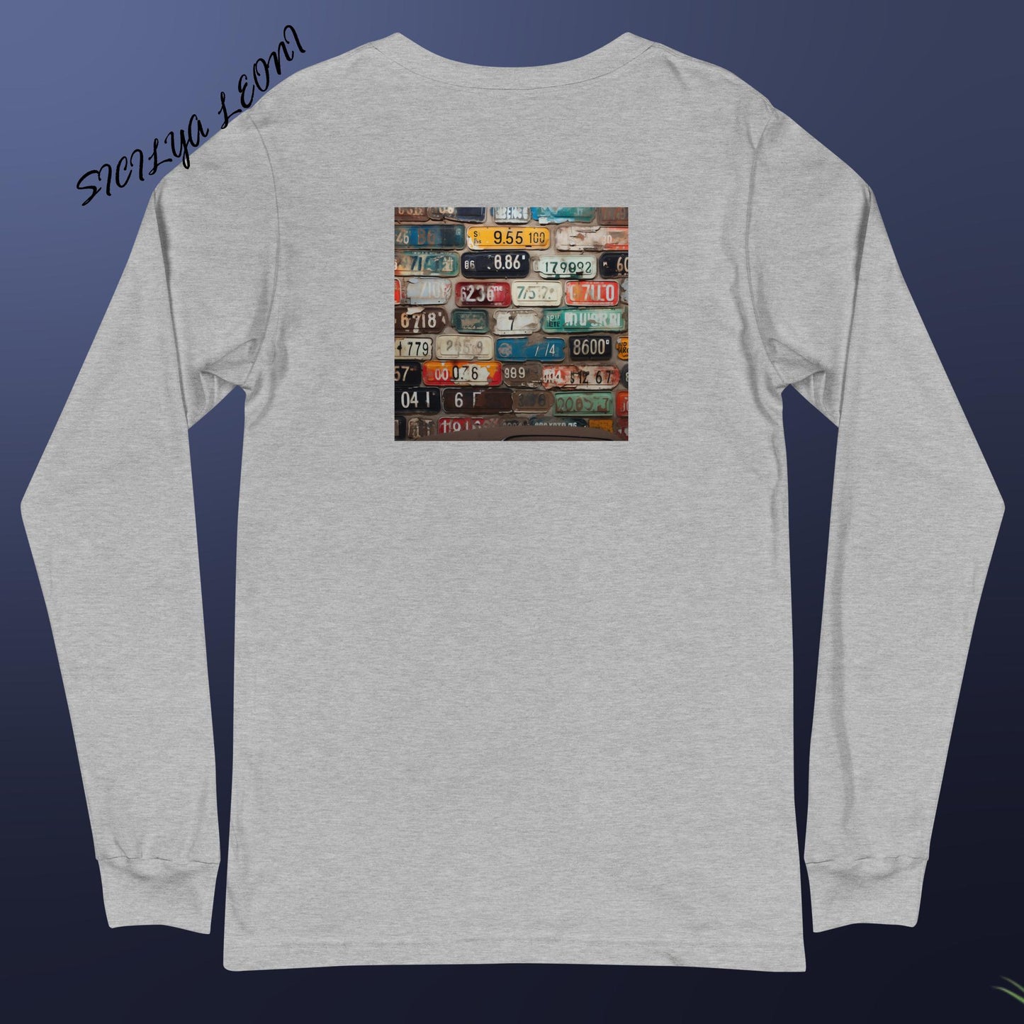 SL: License Plates Unisex Long Sleeve Tee